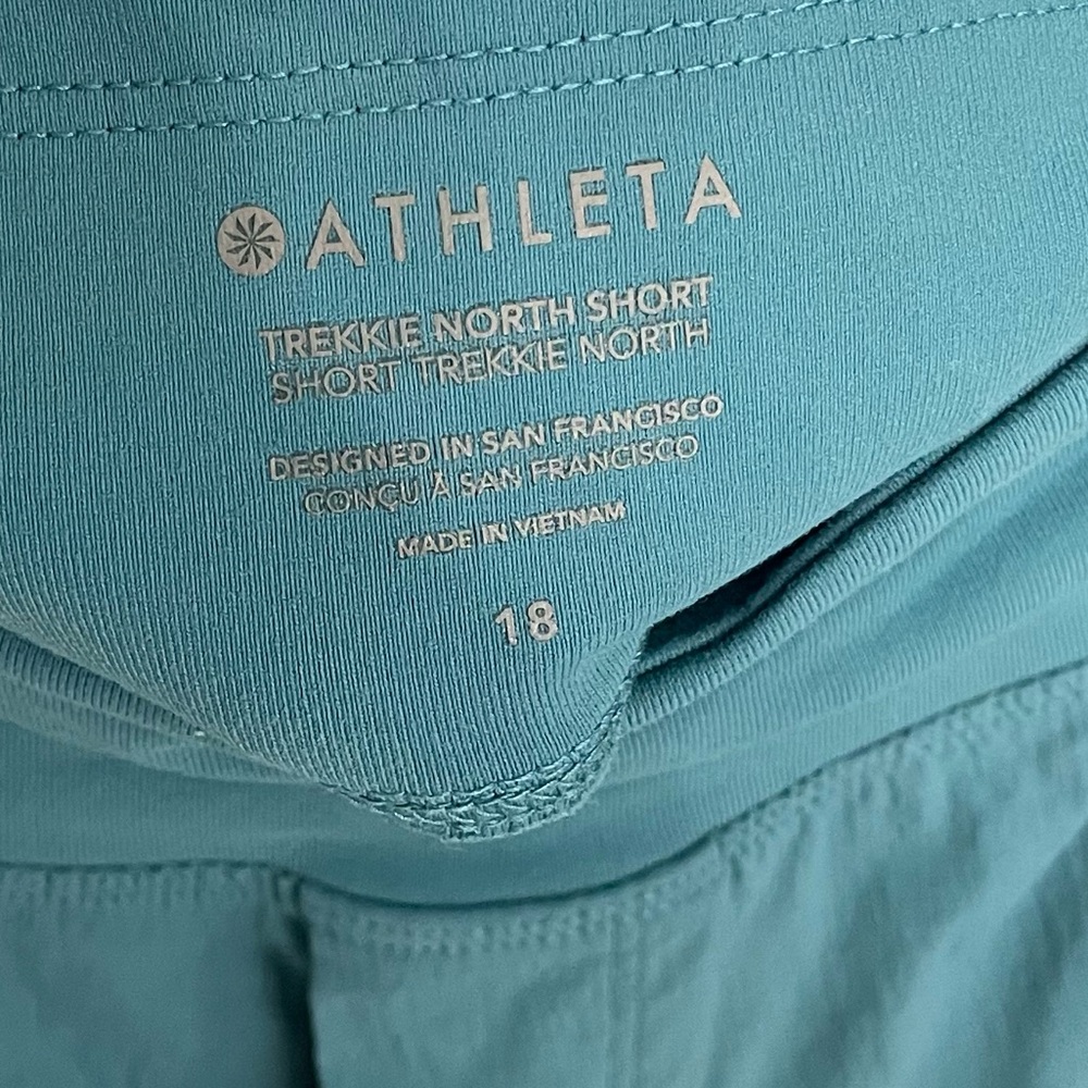 Athleta Women's‎ Trekkie North Shorts Size 18 Hike Travel Athleisure Outdoor.  1 - Picture 4 of 6
